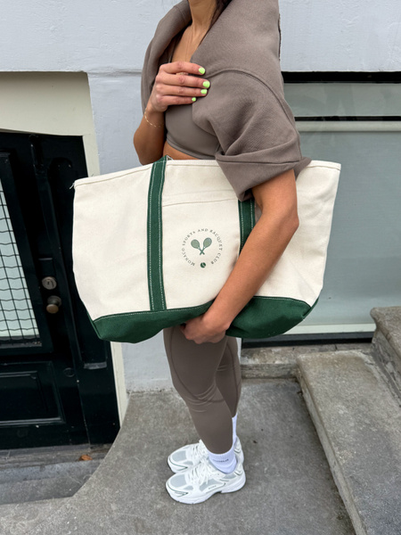 Björn Borg Ace Canvas Tote 30l Vit | 5181 | ModeLejon