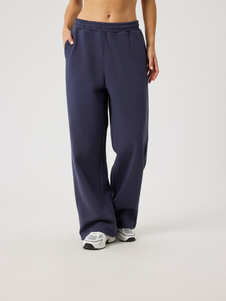 Björn Borg Studio Oversized Straight Sweatpants Marinblå, XXL | Apparel & Accessories - Clothing - Pants | ModeLejon