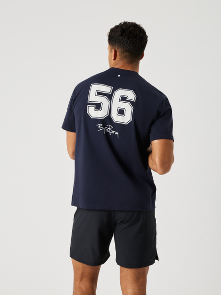 Björn Borg Borg Classic Print T-shirt Marinblå, XXL | Apparel & Accessories - Clothing - Shirts & Tops | ModeLejon