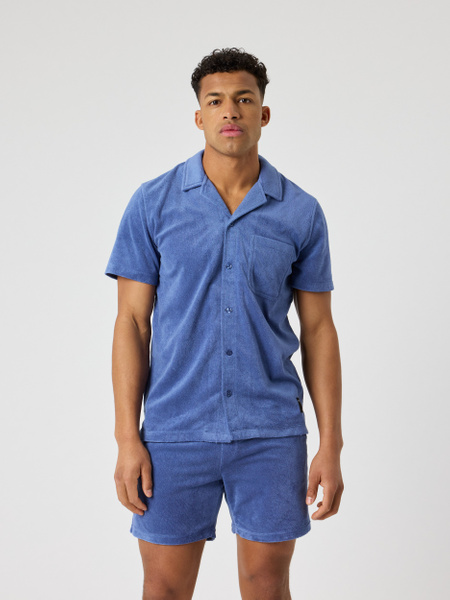 Björn Borg Borg Toweling Pool Shirt Bleu, M