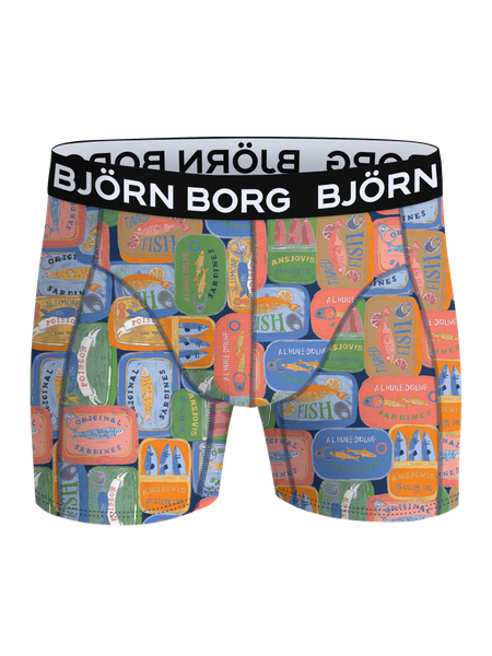 Björn Borg Microfiber Boxer 1-pack Blå, XXL | Apparel & Accessories - Clothing - Underwear & Socks - Underwear | ModeLejon