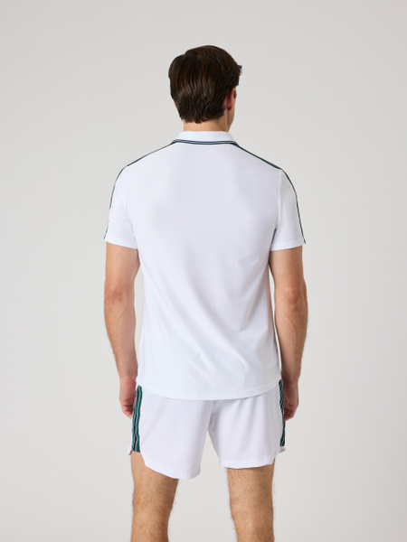 Björn Borg Ace Retro piké i vitt för tennis och padel – baksida