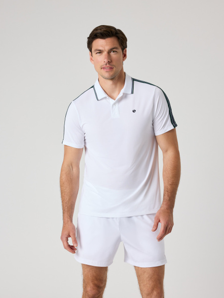 Björn Borg Ace Retro Polo Shirt Vit, XXL | Apparel & Accessories - Clothing - Shirts & Tops | ModeLejon