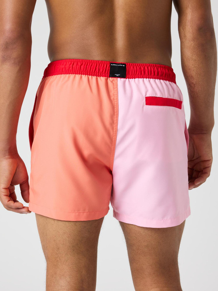 Björn Borg Blocked badshorts i rosa med meshfoder – baksida