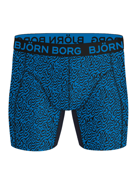 Björn Borg Sports Lightweight boxer 2-pack, blå – baksida