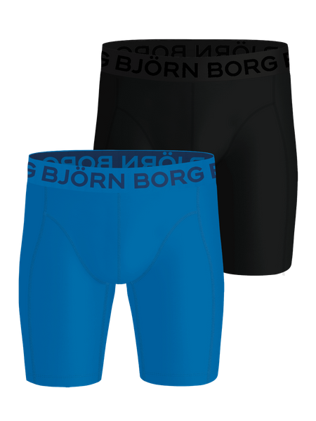 Björn Borg Sports Lightweight Long Leg Boxers 2-pack Svart, XXL