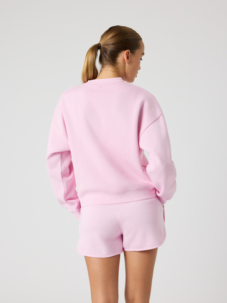 Björn Borg Boyfriend sweatshirt i rosa – baksida