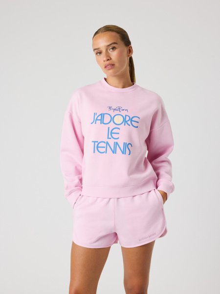Björn Borg Borg Boyfriend Sweatshirt Rosa, XXL | Apparel & Accessories - Clothing - Shirts & Tops | ModeLejon