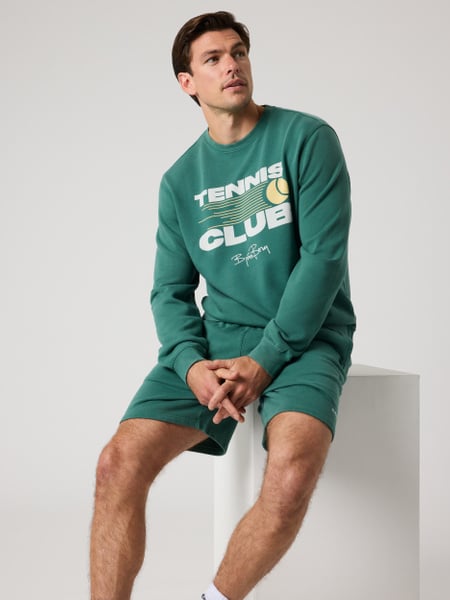 Björn Borg Borg Classic Print Sweatshirt Grøn, L