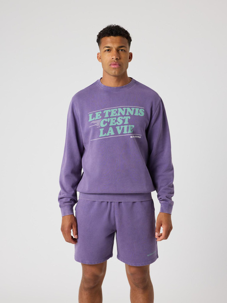 Björn Borg Borg Classic Print Sweatshirt Lilla, L