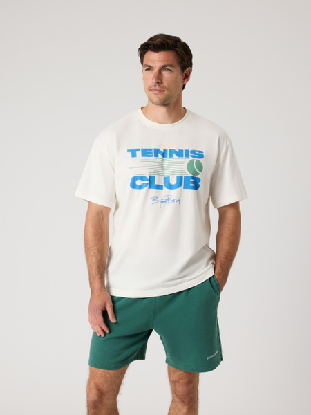 Björn Borg Borg Classic Print T-shirt Vit, XXL | Apparel & Accessories - Clothing - Shirts & Tops | ModeLejon