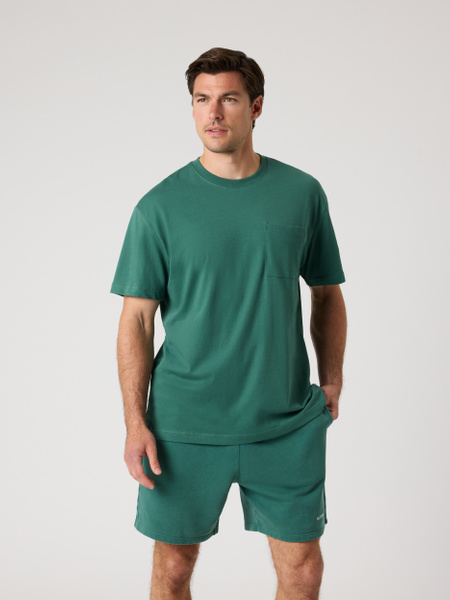 Björn Borg Borg Relaxed T-shirt Vert, XXL