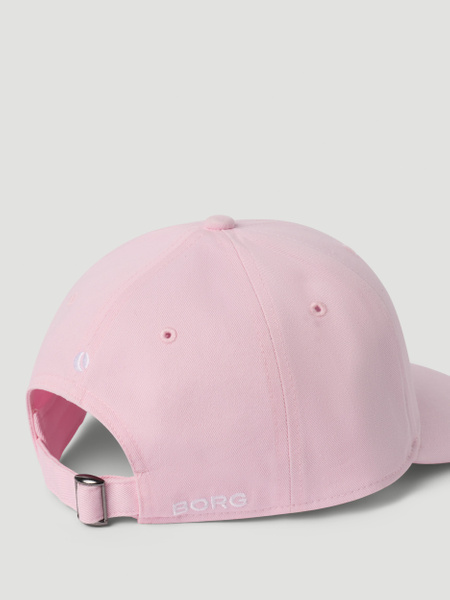 Björn Borg Signature Cap – keps i ekologisk bomull, rosa – baksida