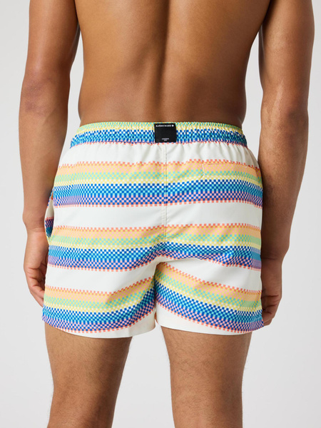 Björn Borg Borg Print badshorts i flerfärgat tryck – baksida