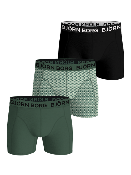 Björn Borg Bamboo Cotton Blend Boxers 3-pack Svart, XXL