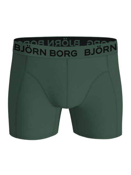 Björn Borg boxerkalsonger 3-pack i bambu och bomull i svart – baksida