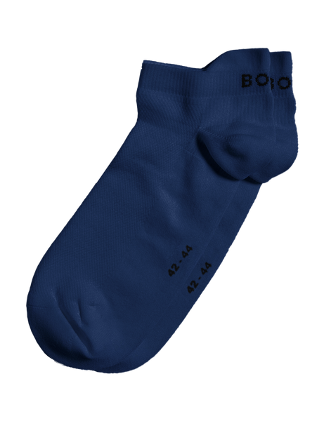 Björn Borg sport ankelstrumpor 2-pack med mesh i svart – baksida