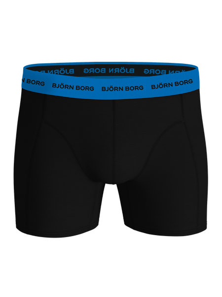 Björn Borg Cotton Stretch boxer herr 5-pack – flerfärgad – baksida