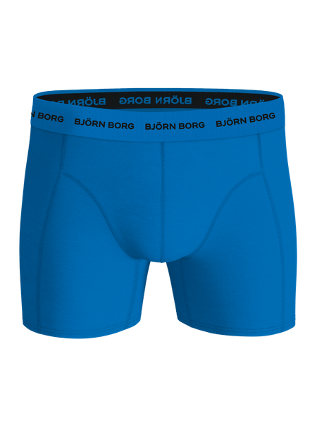 Björn Borg boxer 5-pack i svart, bomull med stretch – baksida