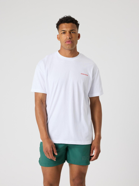 Björn Borg Gym Pride oversize t-shirt i vitt – baksida