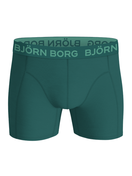 Björn Borg Cotton Stretch boxers 5-pack svart för barn – baksida