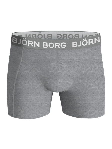 Björn Borg Cotton Stretch boxer 7-pack för barn, blå – baksida