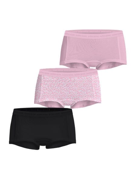 Björn Borg Everyday Cotton Boxers Shorts 3-pack Svart, XL