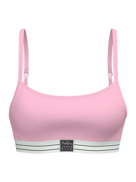 Björn Borg Original bralette i ekologisk bomull – rosa – baksida