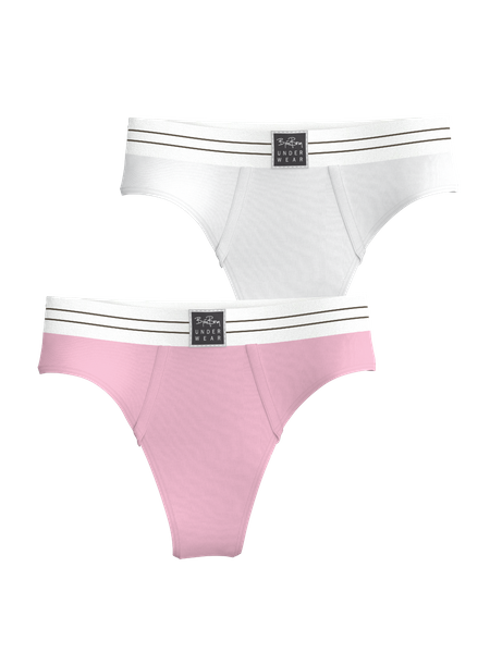 Björn Borg stringtrosor 2-pack i ekologisk bomull – baksida