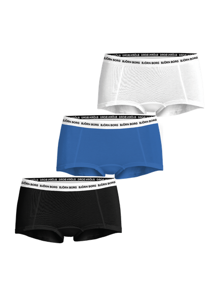 Björn Borg Logo Boxers Shorts 3-pack Svart, XXL | Apparel & Accessories - Clothing - Underwear & Socks - Underwear | ModeLejon