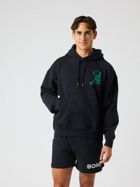 Björn Borg Borg Oversized Hoodie Svart, XXL