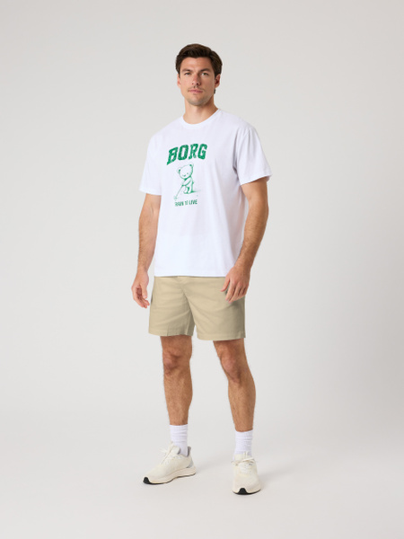 Björn Borg Borg Golf Chinos Shorts Beige, XXL | Apparel & Accessories - Clothing - Shorts | ModeLejon