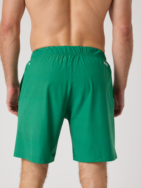 Björn Borg golf sportshorts i grönt – 4-vägsstretch – baksida