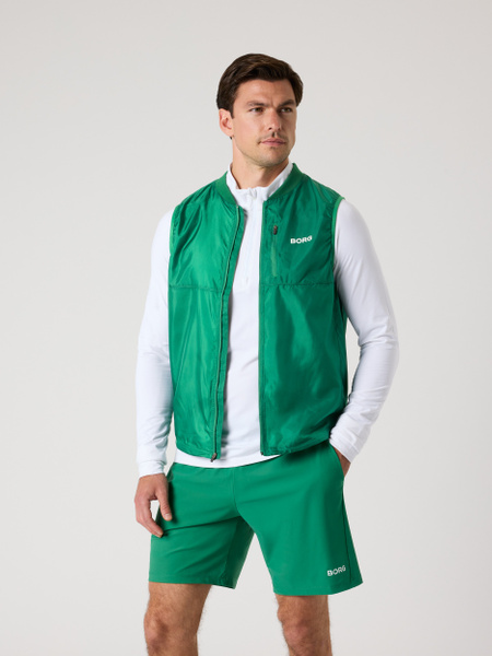 Björn Borg Borg Golf Vest Ripstop Grön, XXL | 1831 | ModeLejon