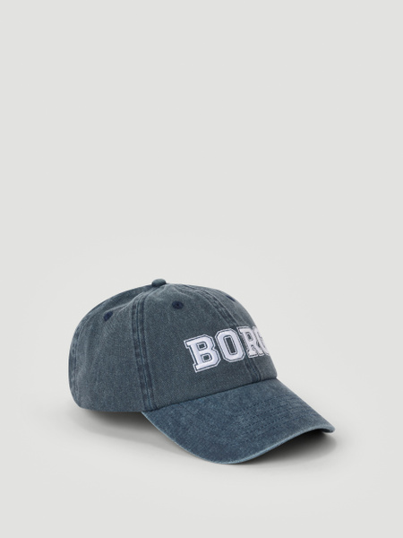Björn Borg Borg Washed Bold Logo Cap Marinblå, 58 | 173 | ModeLejon