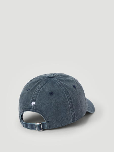 Björn Borg Washed Bold Logo Cap i marinblå – baksida