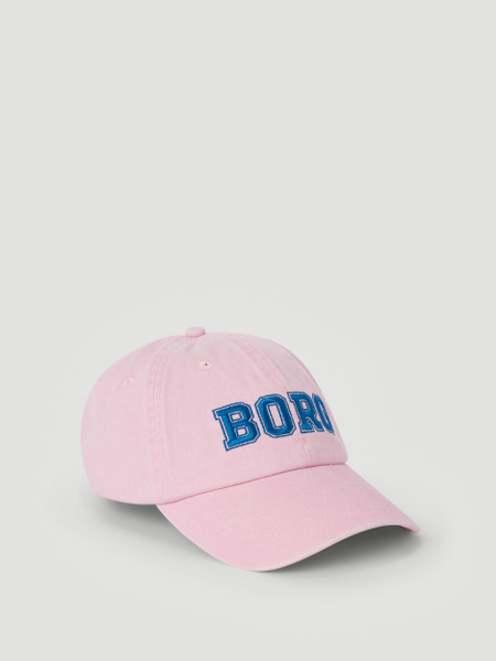 Björn Borg Borg Washed Bold Logo Cap Rosa, 58 | 173 | ModeLejon