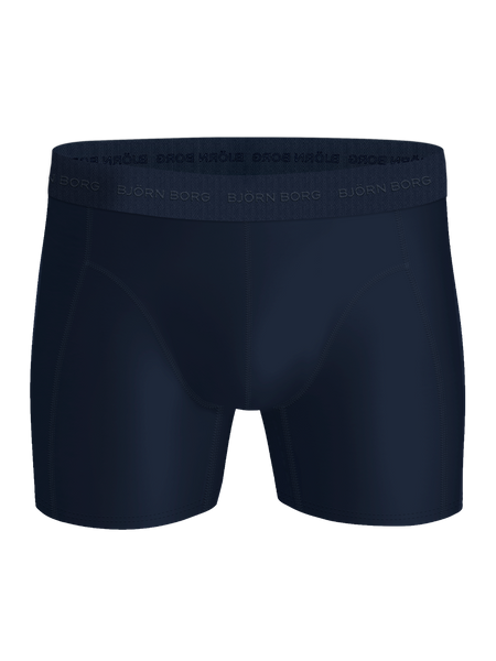 Björn Borg Microfiber Boxers 3-pack svarta – baksida