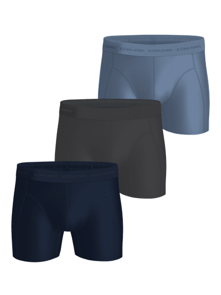 Björn Borg Microfiber Boxers 3-pack Svart, XXL | Apparel & Accessories - Clothing - Underwear & Socks - Underwear | ModeLejon