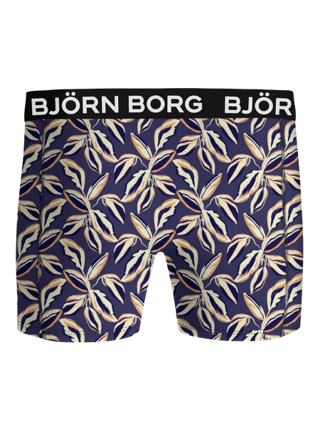 Björn Borg microfiberkalsonger för herr i blått – baksida