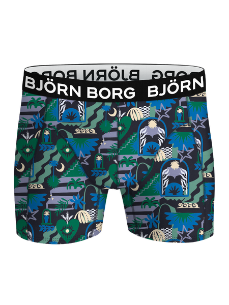 Björn Borg Microfiber Boxers 1-pack Multi, XXL | Apparel & Accessories - Clothing - Underwear & Socks - Underwear | ModeLejon