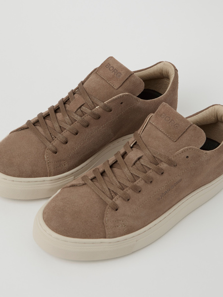 Björn Borg Classic mockasneakers i brunt för dam – baksida