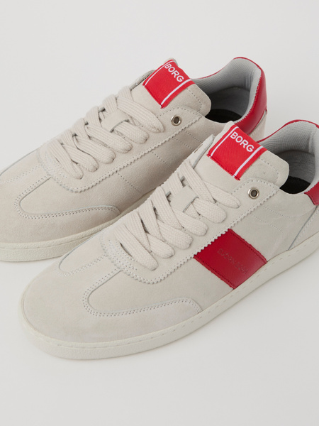 Björn Borg Grace sneakers i äkta läder – dam, röd – baksida