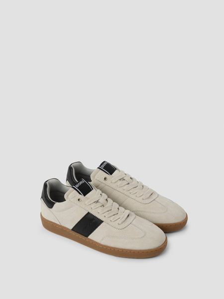 Björn Borg Grace lädersneakers i svart för dam – baksida