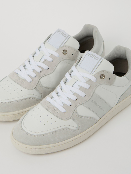 Björn Borg Legacy sneakers i vitt äkta läder – baksida