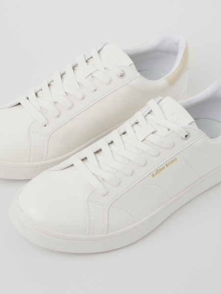 Björn Borg Deuce sneakers i vitt för unisex – baksida