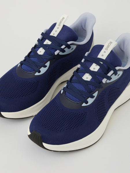 Björn Borg Ace Knit sneakers unisex, marinblå – baksida