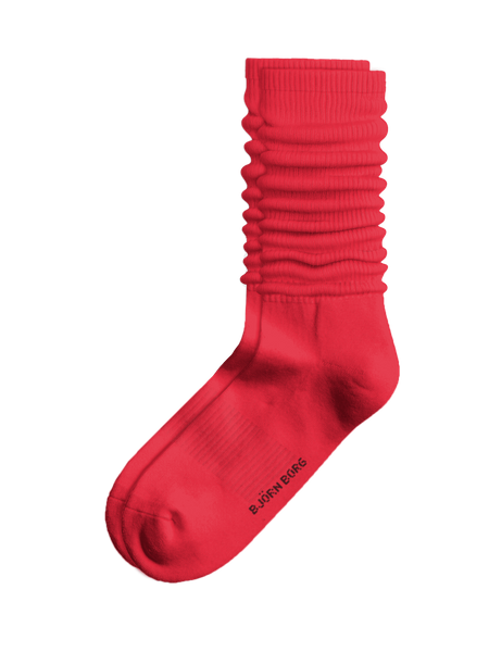 Björn Borg Classic Slouchy Crew Socks 1-pack Rød, 36-40
