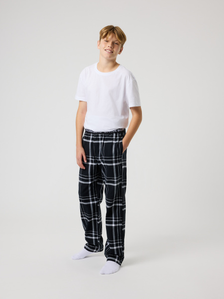 Björn Borg Core Flannel Pyjama Pants Sort, 170