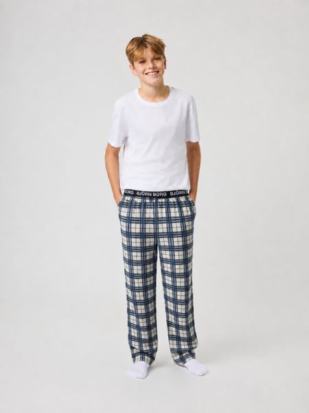 Björn Borg Core Flannel Pyjama Pants Multi, 122-128